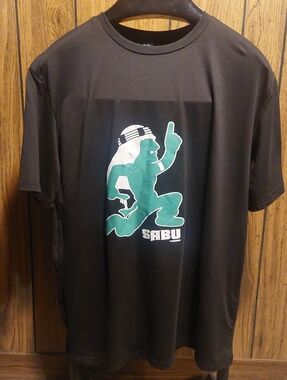 SABU Insane Graphic Tee in Black XL ECW Soft And Stretchs Short Sleeve